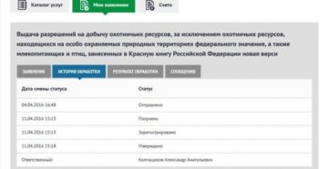 Подать заявку на охоту через госуслуги тюмень