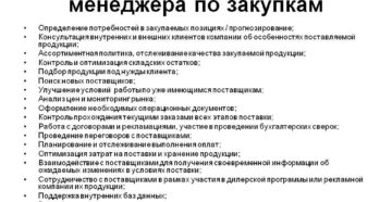 Менеджер по работе с тендерами должностная инструкция
